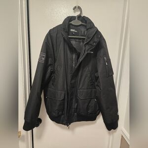 Vtg Ecko Unltd Puff Jacket Sz XL Mens Black